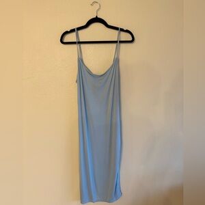 Pretty Little Thing Light Blue Maxi Dress